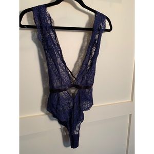 Victoria’s Secret Lace Plunge Teddy